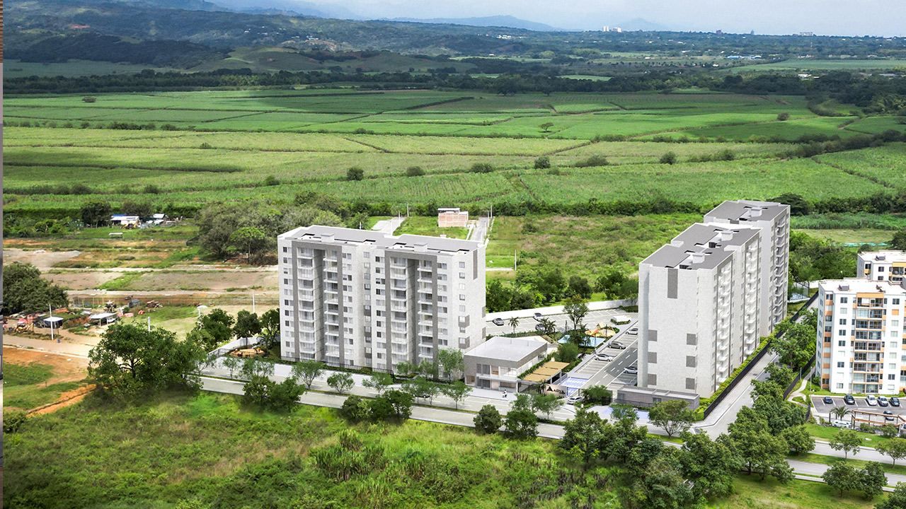 Vista aérea de Arya+ Más